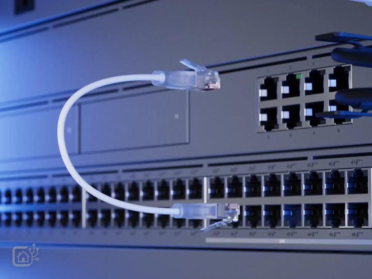 Câblage RJ45 et switch PoE